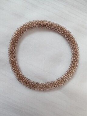 Glass bead Bracelet Roll On
